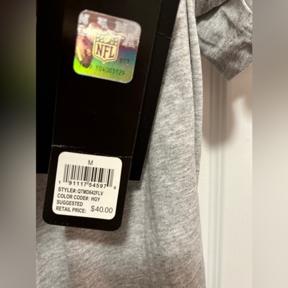 NFL Apparel Men's Las Vegas Raiders Football Tee Shirt medium double sided 2020 - Picture 13 of 15